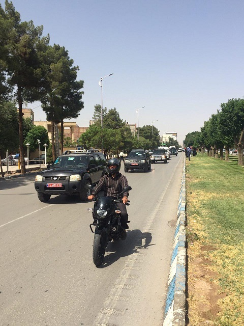 استقبال از رئیس جمهور در کرمان