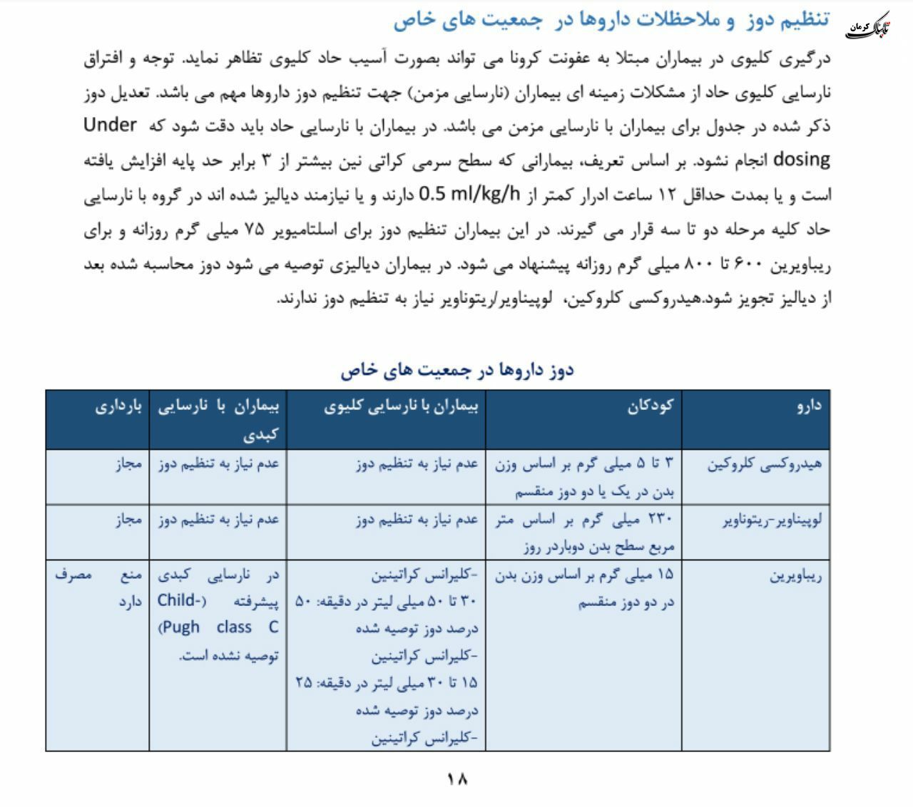 فلوچارت تشخیص و درمان کووید۱۹ در سطوح ارائه خدمات سرپایی و بستری / نسخه چهارم - ۲۸ اسفند