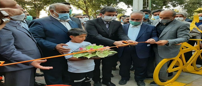 اولین مسیر دوچرخه&zwnj;سواری شهری کرمانشاه افتتاح شد/محیطی امن و ایمن برای انجام ورزش دوچرخه سواری