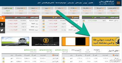 تبلیغ در سایت اتحادیه طلا و جواهر به نشانی: 

www.tgju.org