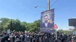 وداع ماندگار با استاندار شهید آذربایجان شرقی +تصاویر